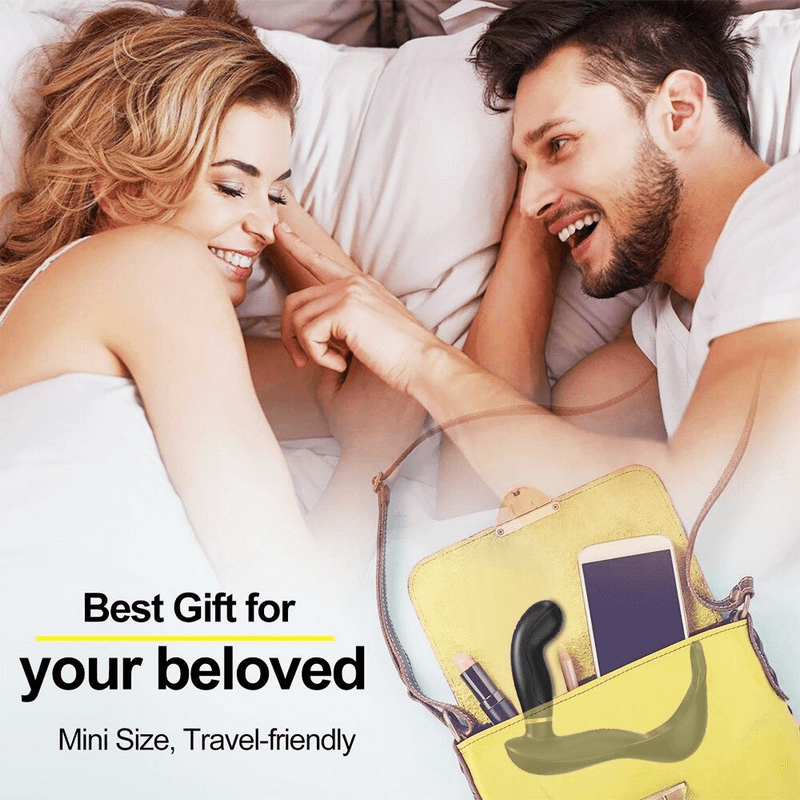 Prostate Massager for Men / Male Butt Vibrator with Cock Ring and Scrotum Pouch / Adult Sex Toys - EVE's SECRETS