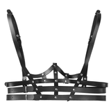 PU Leather Chest Harness for Ladies / Sexy Lingerie Suspenders / BDSM Body Waist Belts - EVE's SECRETS
