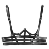 PU Leather Chest Harness for Ladies / Sexy Lingerie Suspenders / BDSM Body Waist Belts - EVE's SECRETS