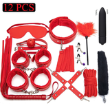 PU Leather Erotic Fetish Kits / Bondage BDSM Toys For Couples - EVE's SECRETS