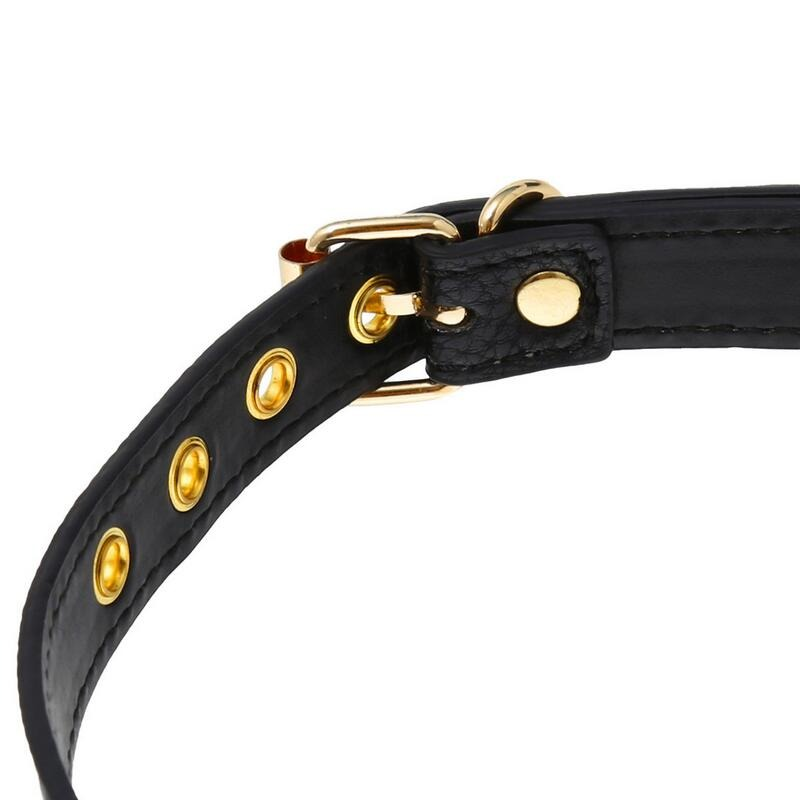 PU Leather Mouth Gag for Adult / Stainless Steel Ring for Oral Sex / BDSM Sex Toy - EVE's SECRETS