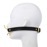 PU Leather Mouth Gag for Adult / Stainless Steel Ring for Oral Sex / BDSM Sex Toy - EVE's SECRETS