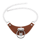 PU Leather Women's Choker with Metal Lock / Fashion Female Jewelry Gift - EVE's SECRETS
