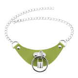 PU Leather Women's Choker with Metal Lock / Fashion Female Jewelry Gift - EVE's SECRETS