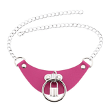 PU Leather Women's Choker with Metal Lock / Fashion Female Jewelry Gift - EVE's SECRETS
