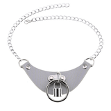 PU Leather Women's Choker with Metal Lock / Fashion Female Jewelry Gift - EVE's SECRETS