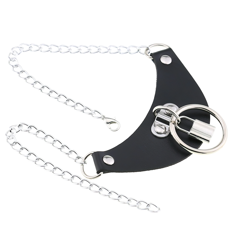 PU Leather Women's Choker with Metal Lock / Fashion Female Jewelry Gift - EVE's SECRETS