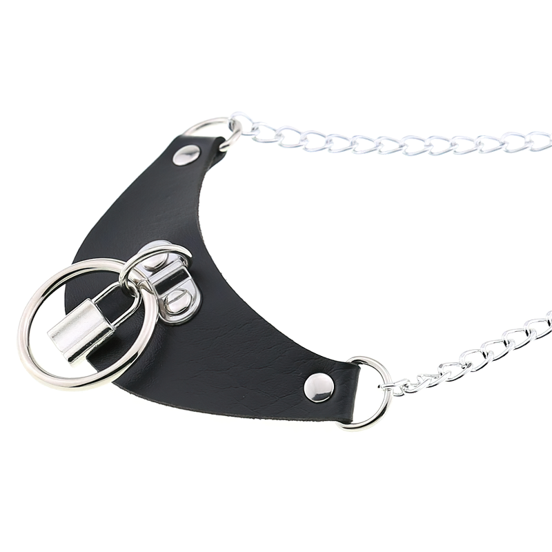 PU Leather Women's Choker with Metal Lock / Fashion Female Jewelry Gift - EVE's SECRETS