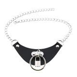 PU Leather Women's Choker with Metal Lock / Fashion Female Jewelry Gift - EVE's SECRETS