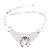 PU Leather Women's Choker with Metal Lock / Fashion Female Jewelry Gift - EVE's SECRETS
