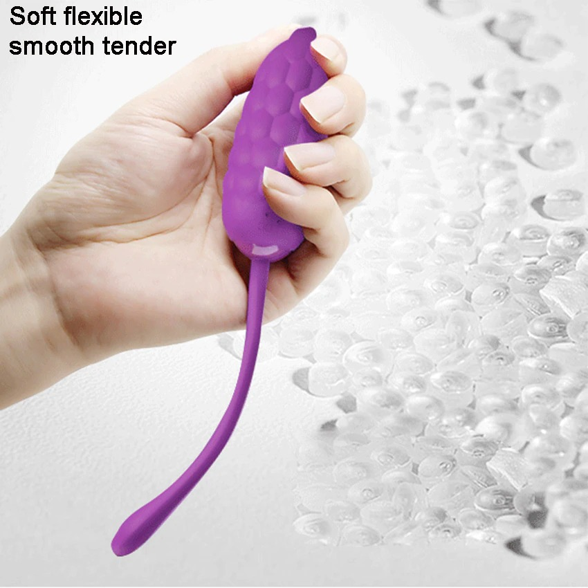 Purple Female Egg Vibrator / Sex Toys For Women / Bumpy Clitoral And G-Spot Massager - EVE's SECRETS