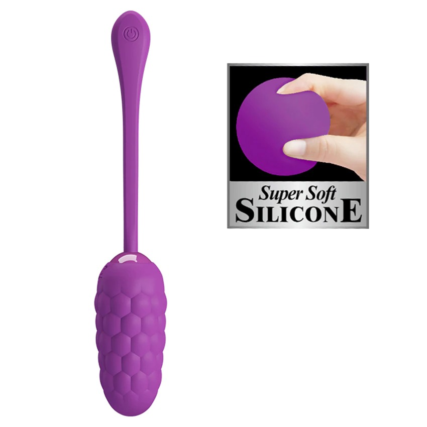 Purple Female Egg Vibrator / Sex Toys For Women / Bumpy Clitoral And G-Spot Massager - EVE's SECRETS