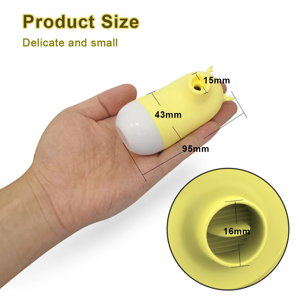 Pussy Licking Toy 2 in 1 / Clitoral and Nipples Sucker / Oral Stimulator - EVE's SECRETS