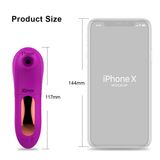 Pussy Sucking Сompact Vibrator / Clitoral and Nipples Stimulator for Women - EVE's SECRETS