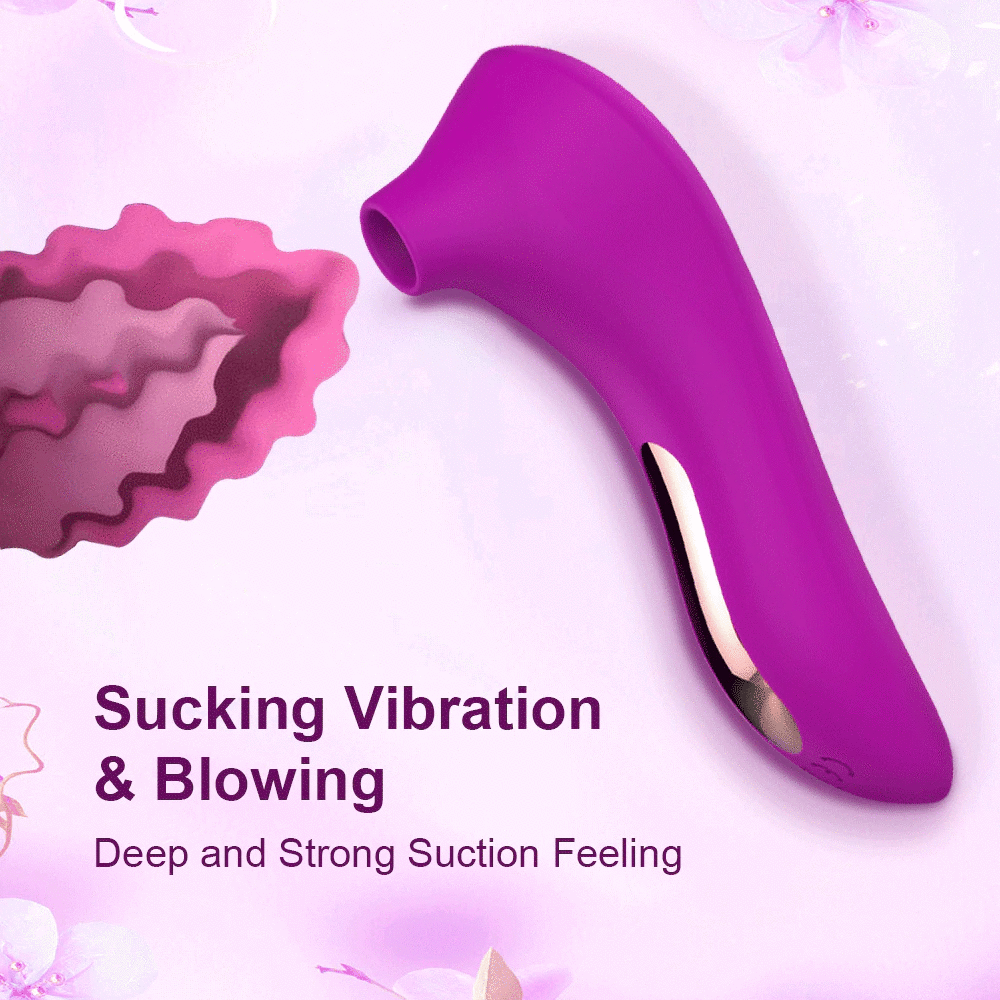 Pussy Sucking Сompact Vibrator / Clitoral and Nipples Stimulator for Women - EVE's SECRETS