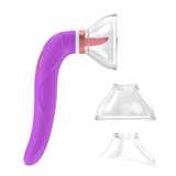 Pussy Sucking Licking Vibrator / Sex Toys for Women / Clitoris and Nipples Stimulator - EVE's SECRETS