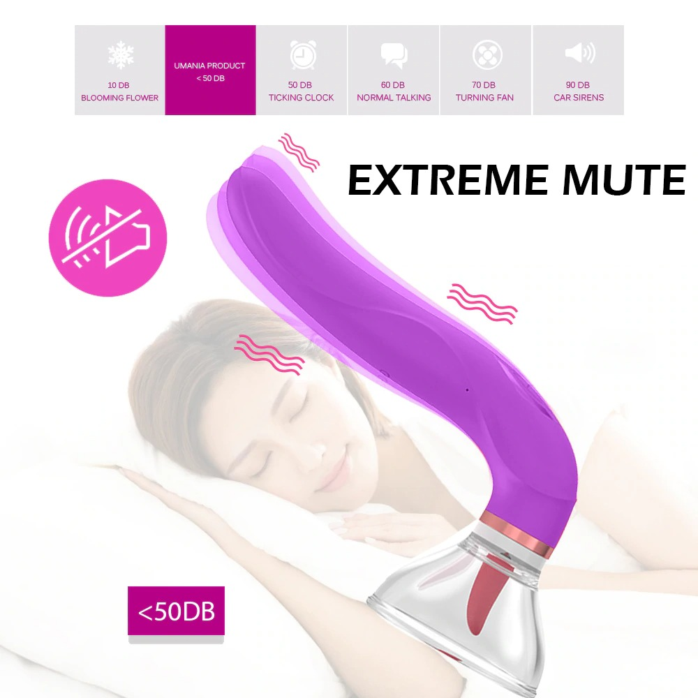 Pussy Sucking Licking Vibrator / Sex Toys for Women / Clitoris and Nipples Stimulator - EVE's SECRETS