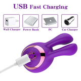 Rabbit Massager G-Spot Clitoris Stimulator / Mini Bunny Vibration Sex Toy / Female Masturbator - EVE's SECRETS