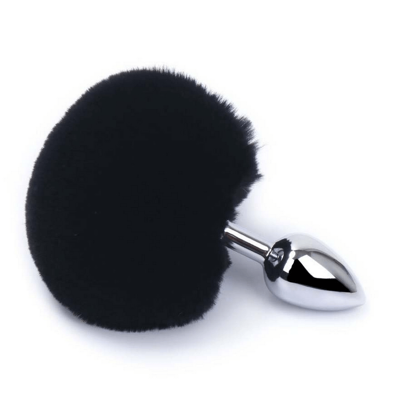Rabbit Tail Anal Plugs / Anal Sex Butt Plugs Toys / Erotic Metal Toys - EVE's SECRETS