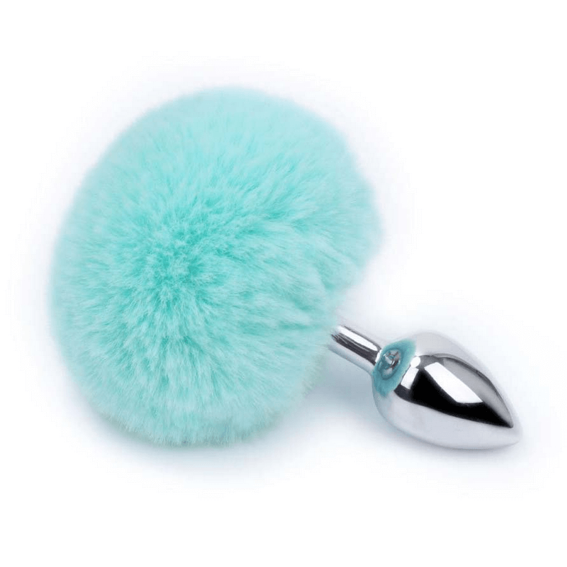 Rabbit Tail Anal Plugs / Anal Sex Butt Plugs Toys / Erotic Metal Toys - EVE's SECRETS