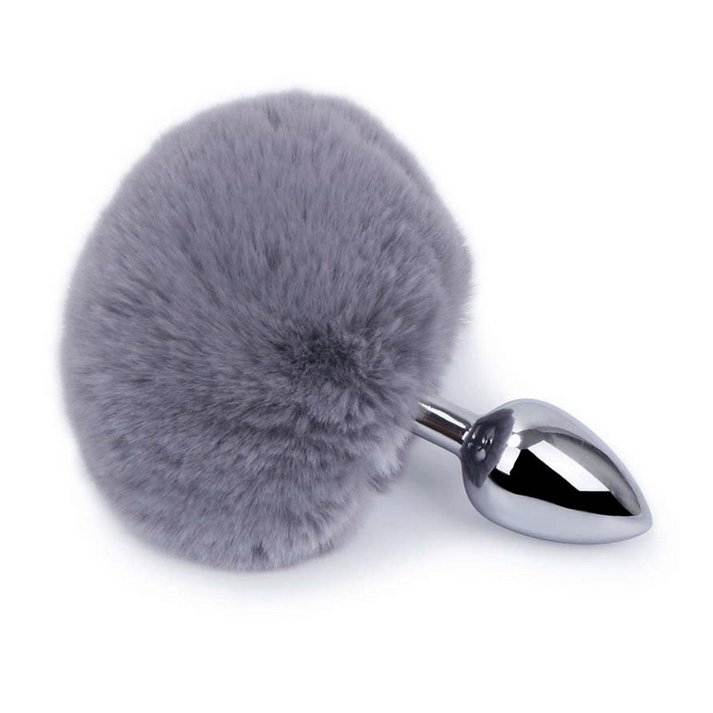 Rabbit Tail Anal Plugs / Anal Sex Butt Plugs Toys / Erotic Metal Toys - EVE's SECRETS