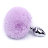 Rabbit Tail Anal Plugs / Anal Sex Butt Plugs Toys / Erotic Metal Toys - EVE's SECRETS