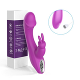 Vibromasseur vagin lapin pour femme/stimulateur de gode anal adulte/jouet sexuel pour couples