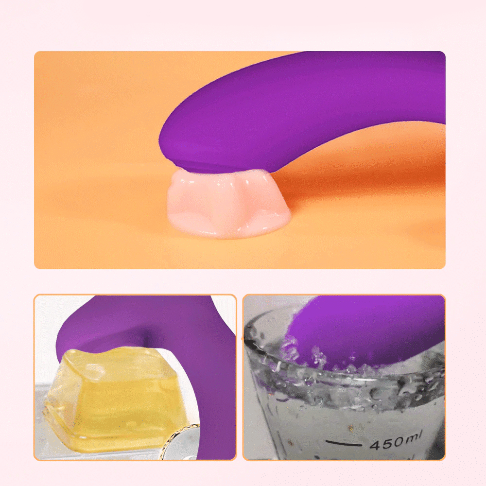 Rabbit Vibrator with Clitoral Suction Function / 2 in 1 G-Spot and Clitoral Mastrubator for Women - EVE's SECRETS