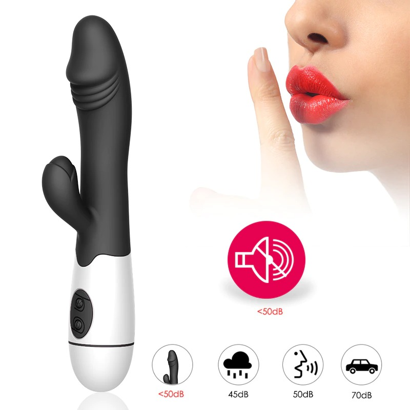 Rabbit Vibrators with 30 Speed Modes for Women / Dual Motor G-Spot Clitoris Massage Sex Toys - EVE's SECRETS