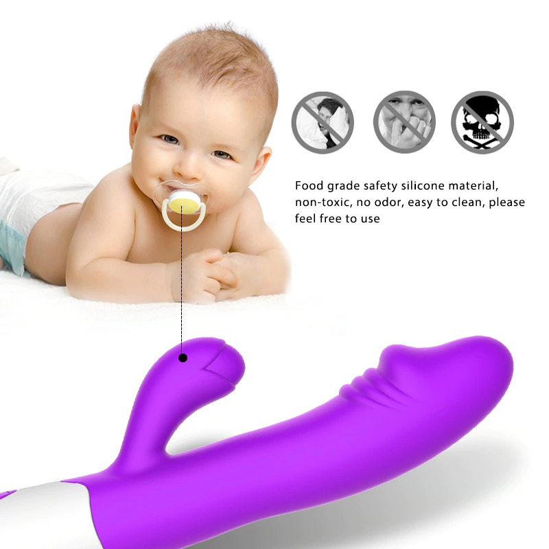 Rabbit Vibrators with 30 Speed Modes for Women / Dual Motor G-Spot Clitoris Massage Sex Toys - EVE's SECRETS