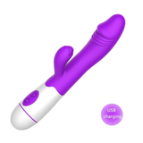 Rabbit Vibrators with 30 Speed Modes for Women / Dual Motor G-Spot Clitoris Massage Sex Toys - EVE's SECRETS