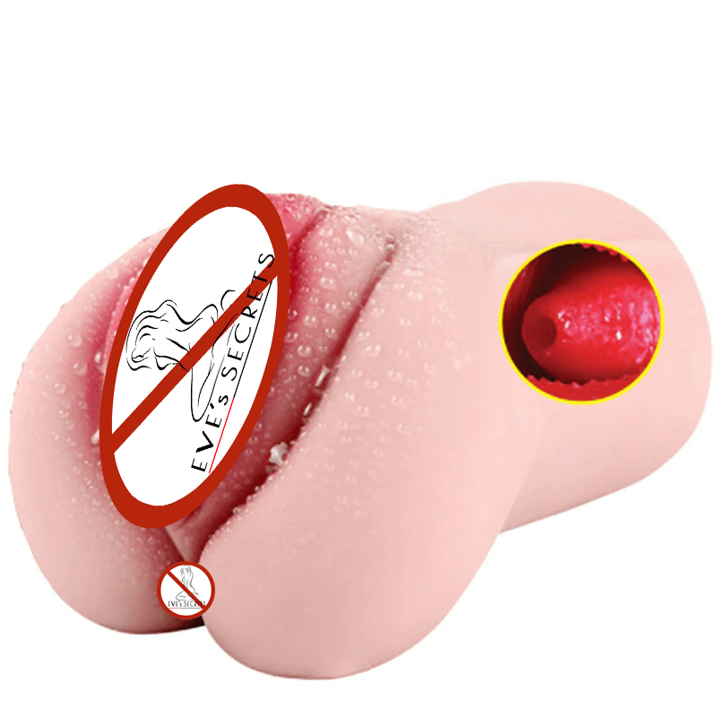 Real Pussy Vagina Sex Toy / Man's Masturbation Cup / Adult Realistic Licking Toy - EVE's SECRETS