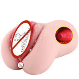 Real Pussy Vagina Sex Toy / Man's Masturbation Cup / Adult Realistic Licking Toy