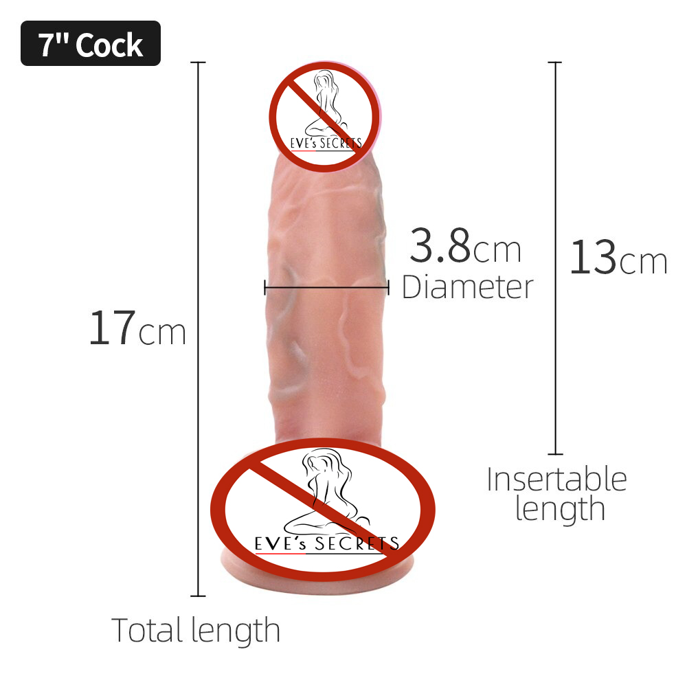 Realistic Dildo Masturbation for Women / Erotic Adult Sex Toy Silicone Dick - EVE's SECRETS