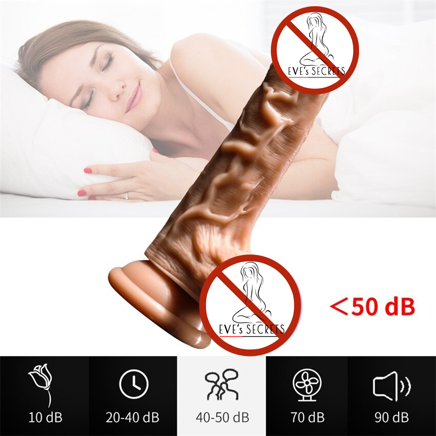 Realistic Dildo with Remote Control / Vibrating Heating Penis for Ladies / Rotating Sex Toy - EVE's SECRETS