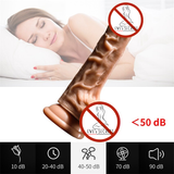 Realistic Dildo with Remote Control / Vibrating Heating Penis for Ladies / Rotating Sex Toy - EVE's SECRETS
