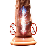 Realistic Dildo with Remote Control / Vibrating Heating Penis for Ladies / Rotating Sex Toy - EVE's SECRETS
