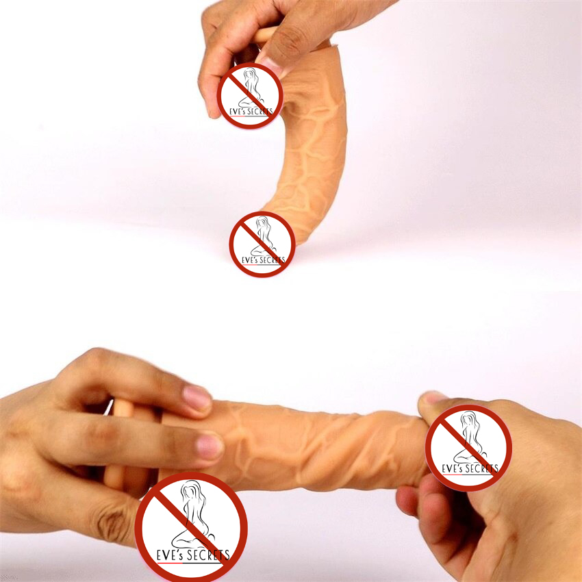 Realistic Dildo with Remote Control / Vibrating Heating Penis for Ladies / Rotating Sex Toy - EVE's SECRETS