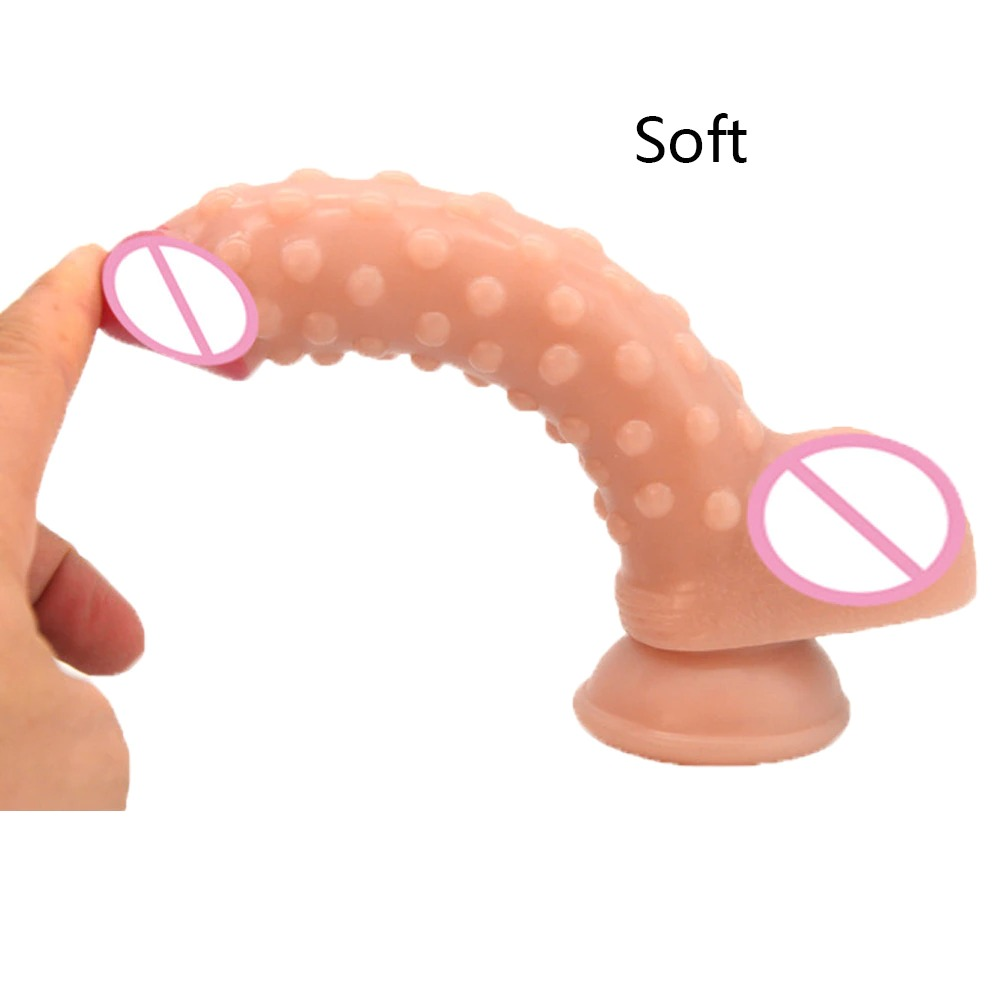 Realistic Dildo with Strong Suction / Adult Female Masturbation Penis Imitator - EVE's SECRETS