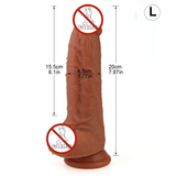 Realistic Penis for Women with Skin Feeling / Female Double-Layer Silicone Dildo Masturbator - EVE's SECRETS