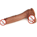 Pénis réaliste pour femme avec sensation de peau / Masturbateur gode en silicone double couche pour femme
