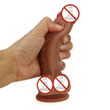 Realistic Penis for Women with Skin Feeling / Female Double-Layer Silicone Dildo Masturbator - EVE's SECRETS