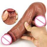 Realistic Penis for Women with Skin Feeling / Female Double-Layer Silicone Dildo Masturbator - EVE's SECRETS