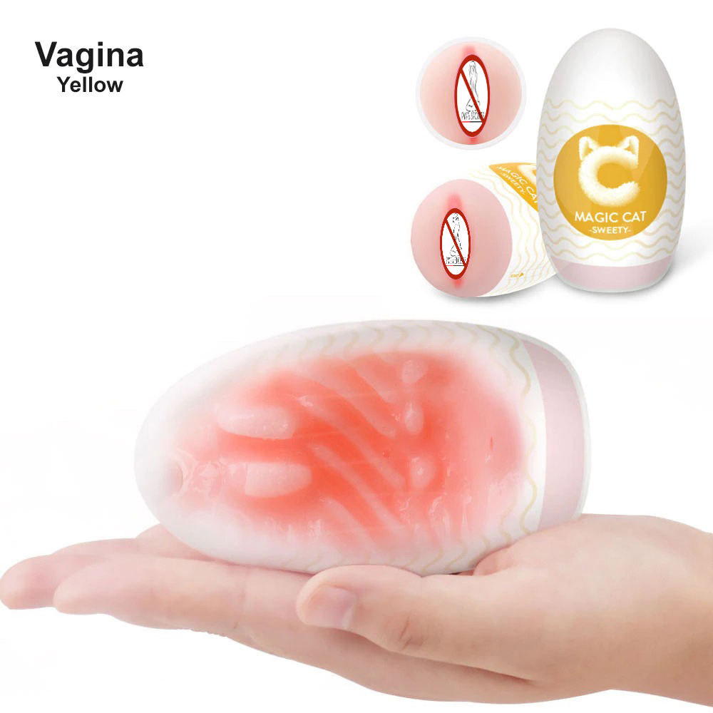 Realistic Silicone Vagina, Ass and Mouth / Male Masturbation Egg Cups / Erotic Pocket Toys - EVE's SECRETS