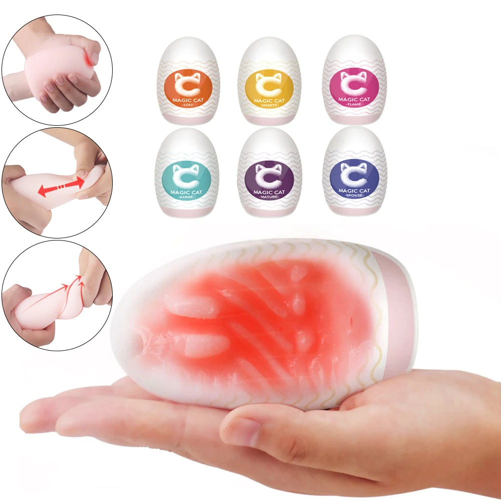 Realistic Silicone Vagina, Ass and Mouth / Male Masturbation Egg Cups / Erotic Pocket Toys - EVE's SECRETS