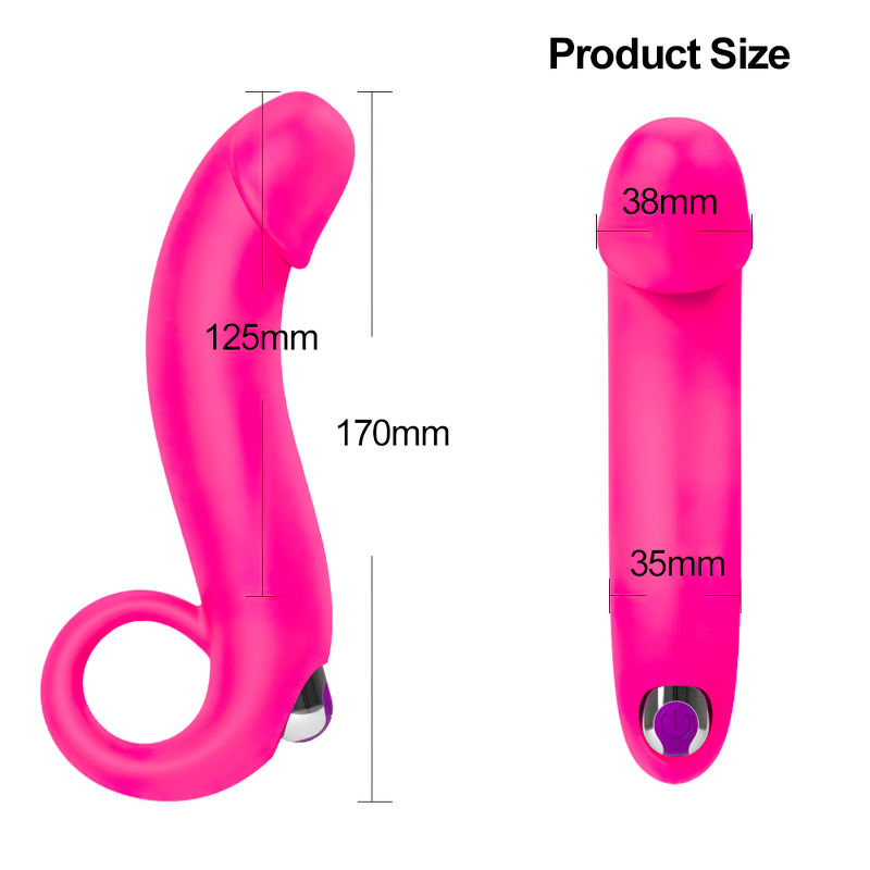 Rechargeable Sex Toy Vibrator For Woman / Female G-Spot Clitoris Stimulator Dildo - EVE's SECRETS