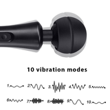 Rechargeable Wand Vibrator for Women / Clitoris Stimulator for Ladies / Adult Sex Toys - EVE's SECRETS