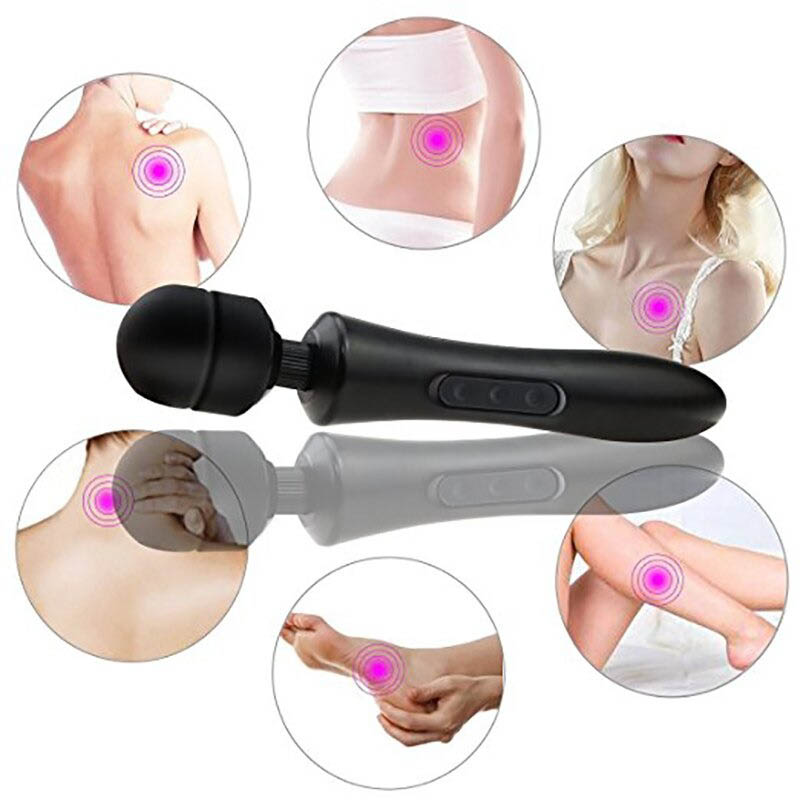 Rechargeable Wand Vibrator for Women / Clitoris Stimulator for Ladies / Adult Sex Toys - EVE's SECRETS