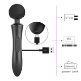 Rechargeable Wand Vibrator for Women / Clitoris Stimulator for Ladies / Adult Sex Toys - EVE's SECRETS