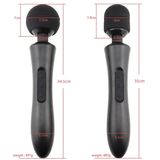 Rechargeable Wand Vibrator for Women / Clitoris Stimulator for Ladies / Adult Sex Toys - EVE's SECRETS
